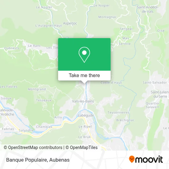 Banque Populaire map