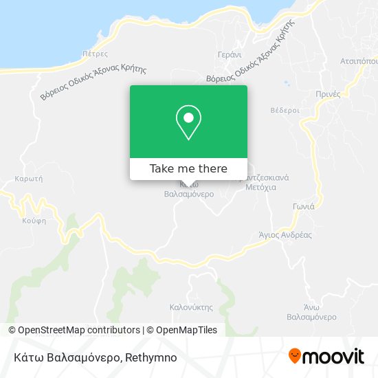 Κάτω Βαλσαμόνερο map