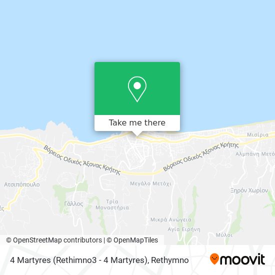 4 Martyres (Rethimno3 - 4 Martyres) map