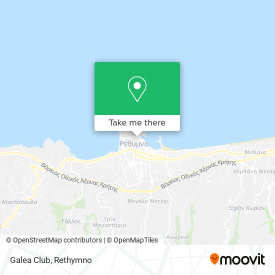 Galea Club map