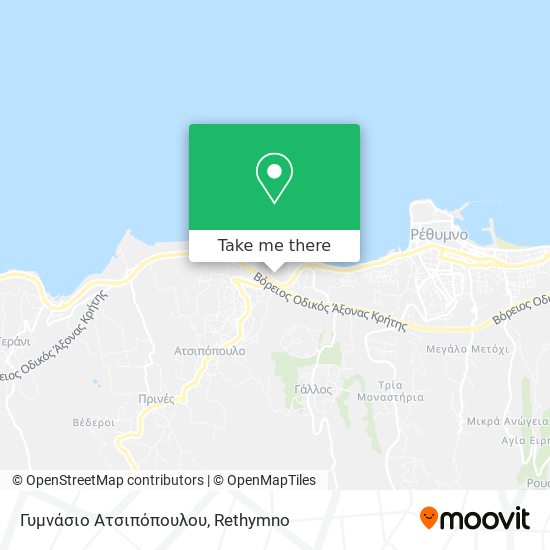 Γυμνάσιο Ατσιπόπουλου map