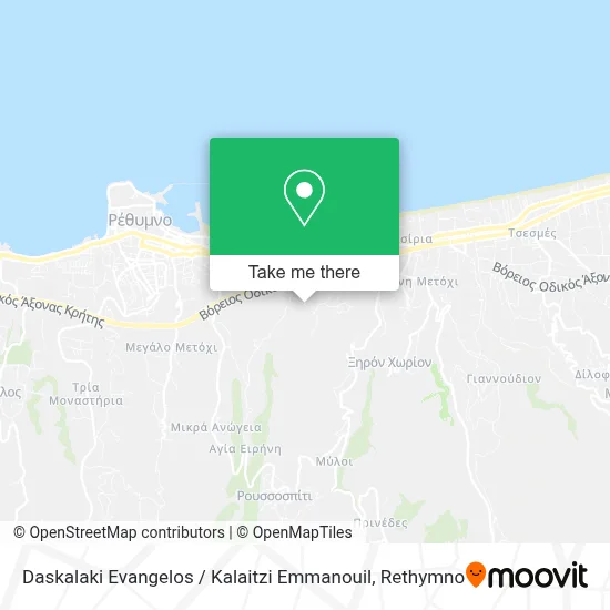 Daskalaki Evangelos / Kalaitzi Emmanouil map