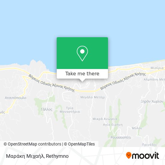 Μαράκη Μιχαήλ map