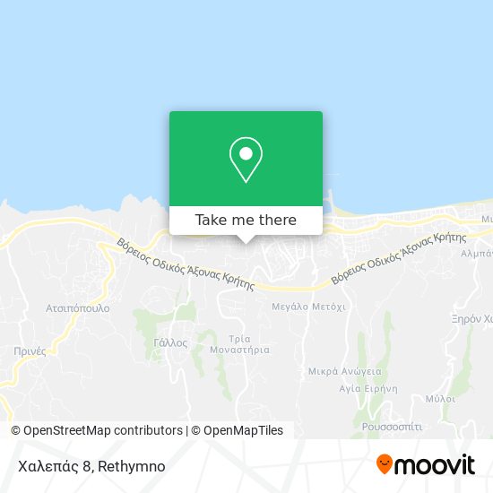 Χαλεπάς 8 map