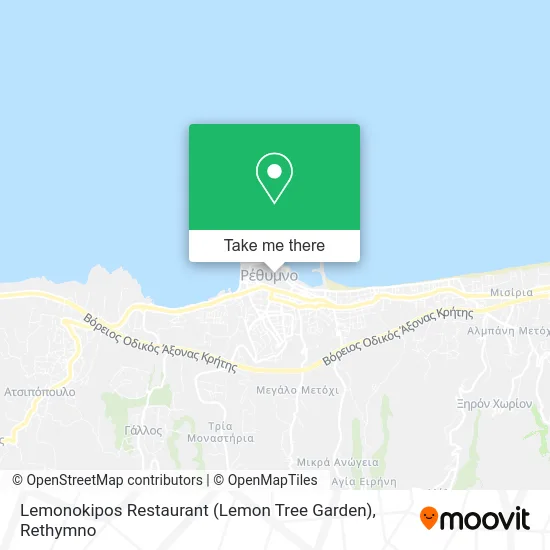 Lemon Tree Garden Restaurant map