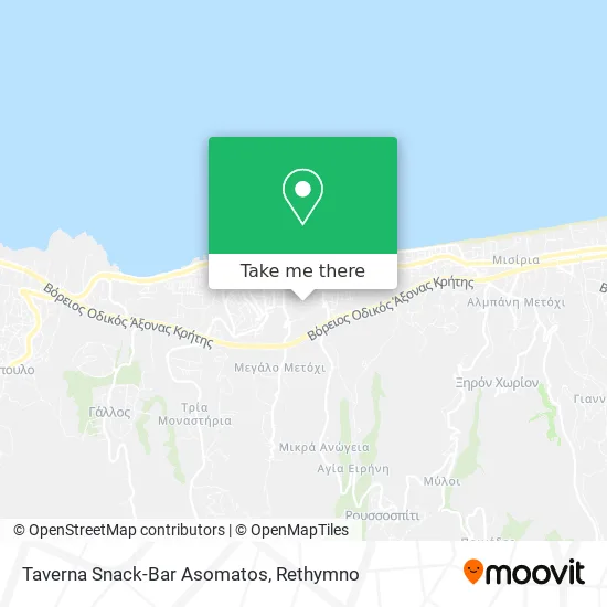 Taverna Snack-Bar Asomatos map