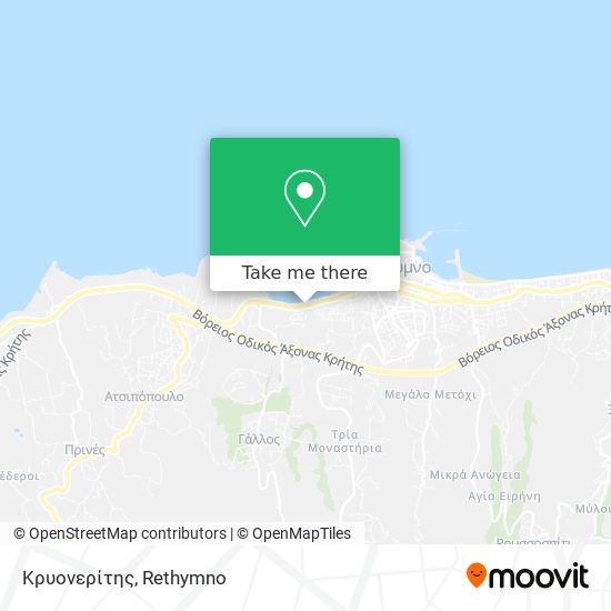 Κρυονερίτης map
