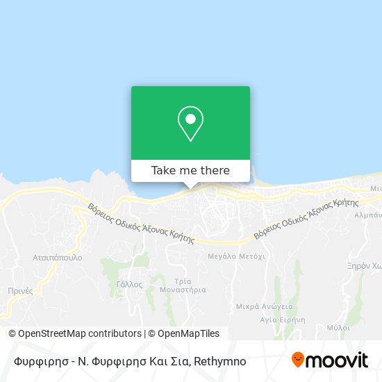 Φυρφιρησ - Ν. Φυρφιρησ Και Σια map