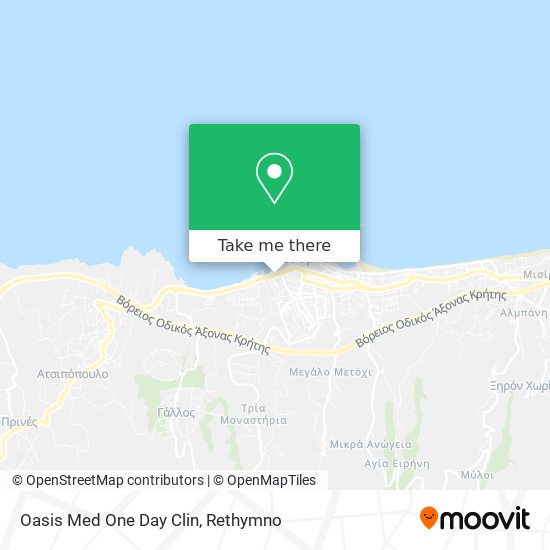 Oasis Med One Day Clin map