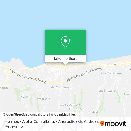 Hermes - Alpha Consultants - Androulidakis Andreas map