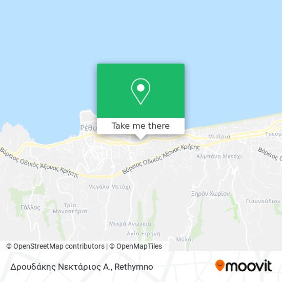 Δρουδάκης Νεκτάριος Α. map