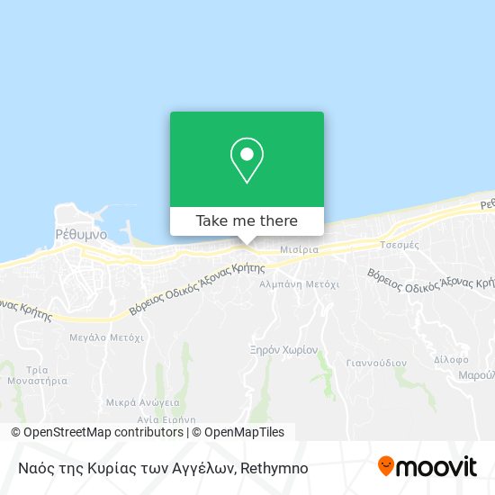 Ναός της Κυρίας των Αγγέλων map