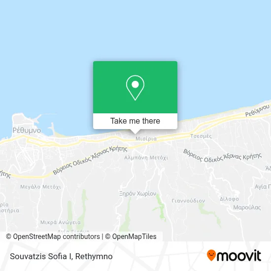 Souvatzis Sofia I map