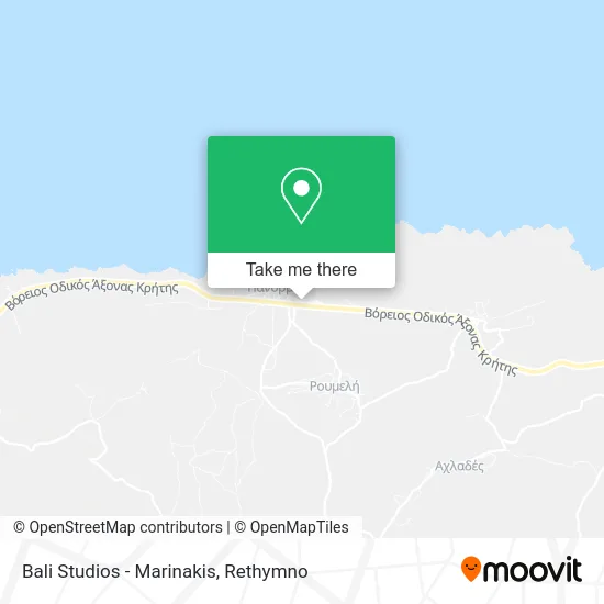 Bali Studios - Marinakis map