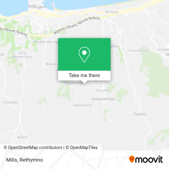 Mills map
