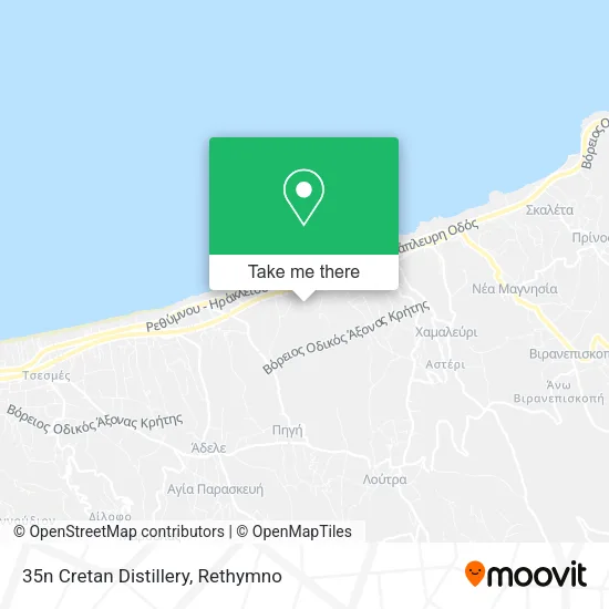 35n Cretan Distillery map