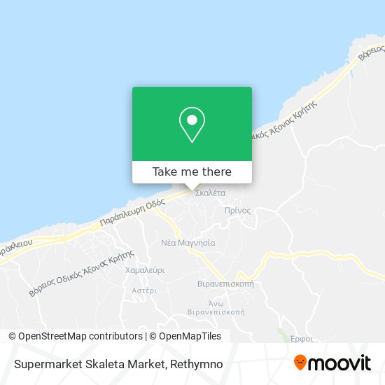 Supermarket Skaleta Market map