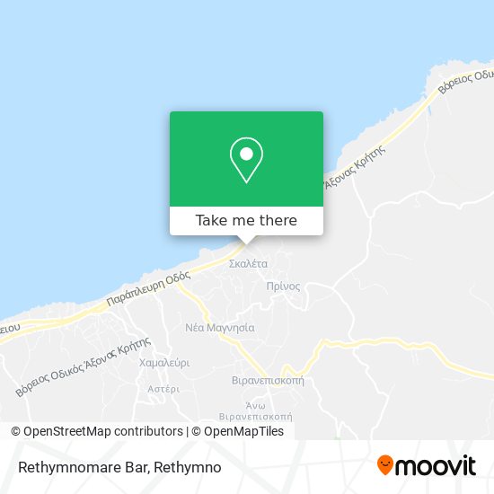 Rethymnomare Bar map