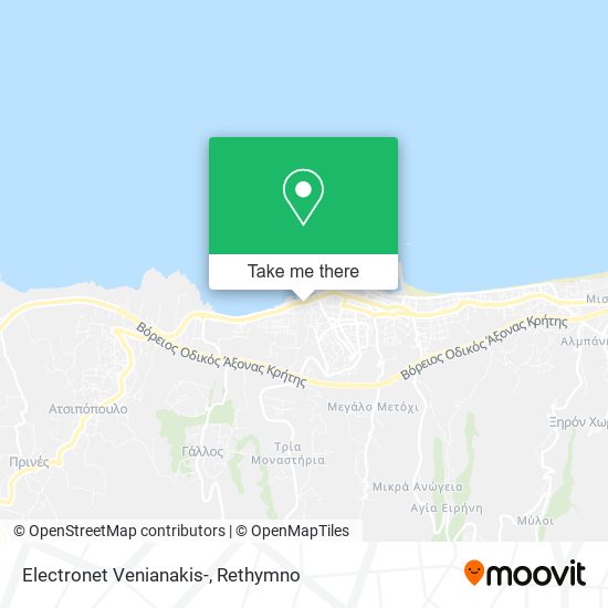 Electronet Venianakis- map