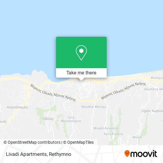 Livadi Apartments map