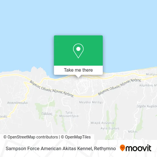 Sampson Force American Akitas Kennel map