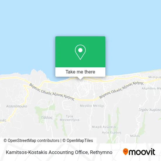 Kamitsos-Kostakis Accounting Office map