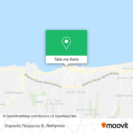 Ουρανός Γεώργιος Β. map