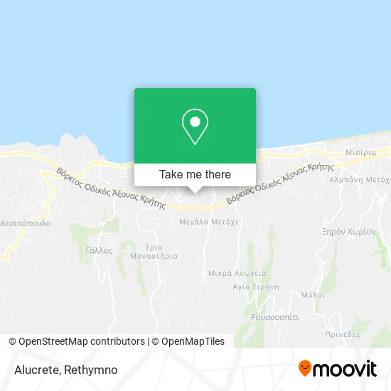 Alucrete map