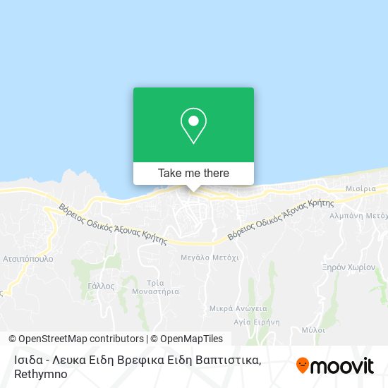 Ισιδα - Λευκα Ειδη Βρεφικα Ειδη Βαπτιστικα map
