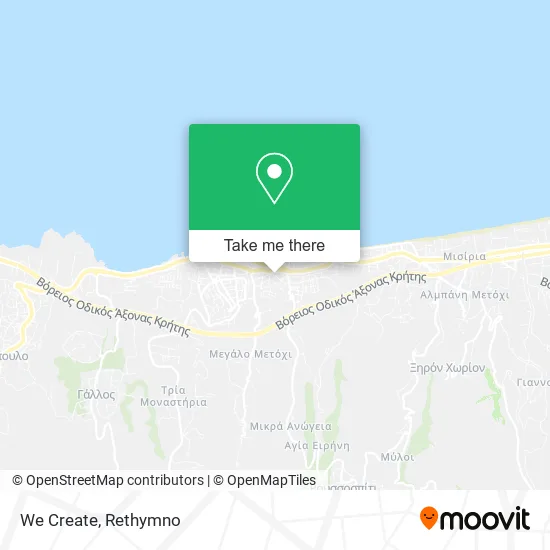 We Create map