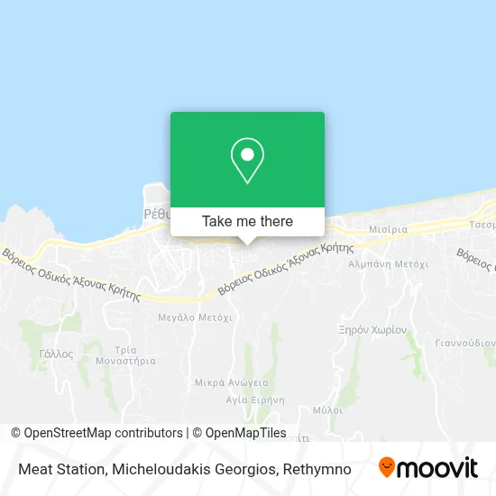 Meat Station, Micheloudakis Georgios map