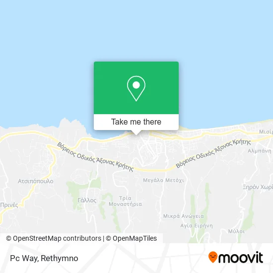 Pc Way map