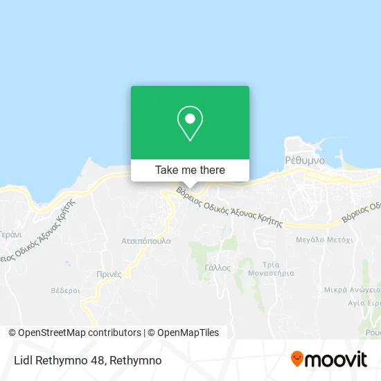 Lidl Rethymno 48 map