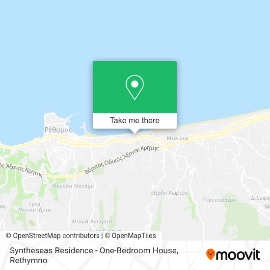 Syntheseas Residence - One-Bedroom House map