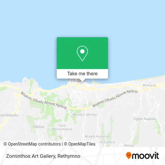 Zominthos Art Gallery map