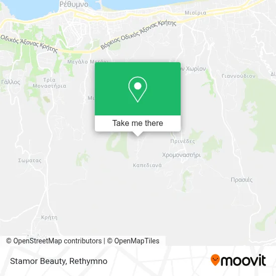 Stamor Beauty map