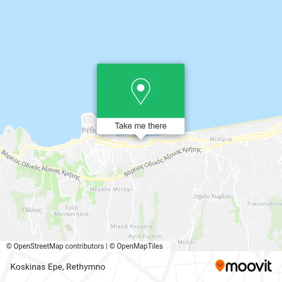 Koskinas Epe map