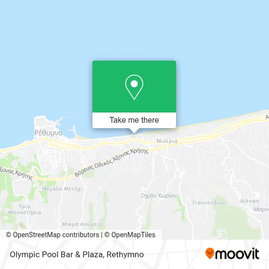 Olympic Pool Bar & Plaza map