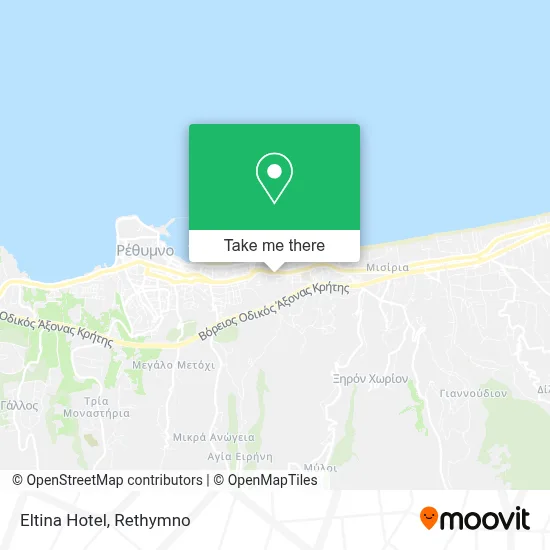 Eltina Hotel map
