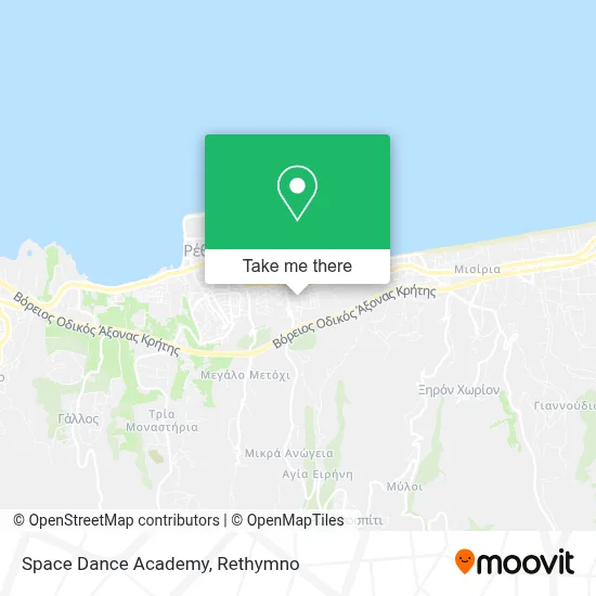 Space Dance Academy map