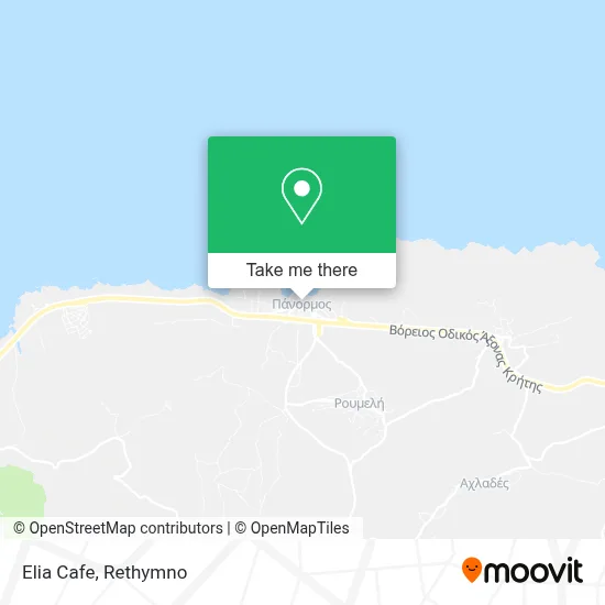 Elia Cafe map