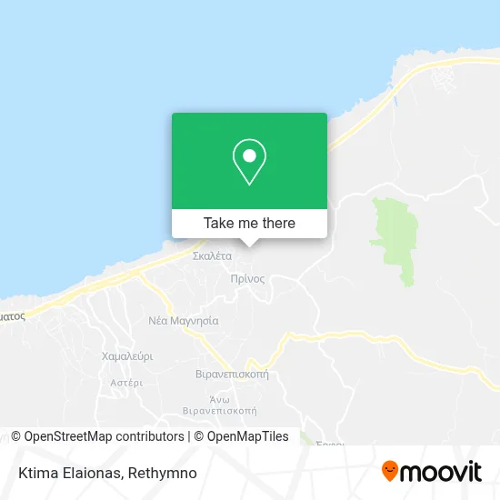 Ktima Elaionas map