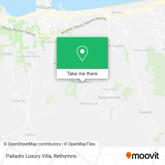 Palladio Luxury Villa map