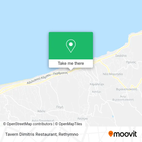 Tavern Dimitris Restaurant map