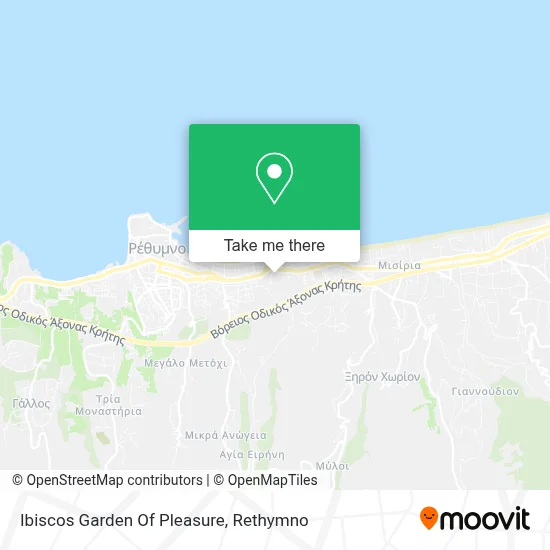 Ibiscos Garden Of Pleasure map