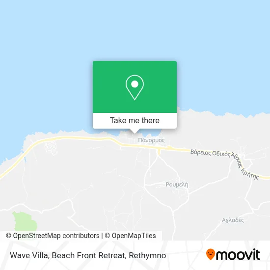 Wave Villa, Beach Front Retreat map