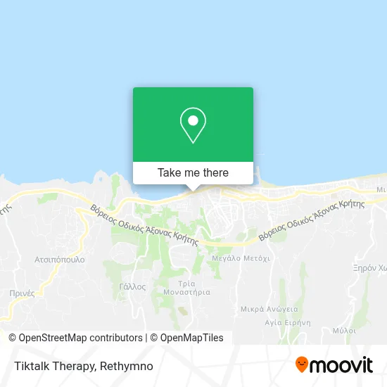 Tiktalk Therapy map
