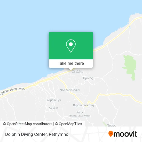 Dolphin Diving Center map