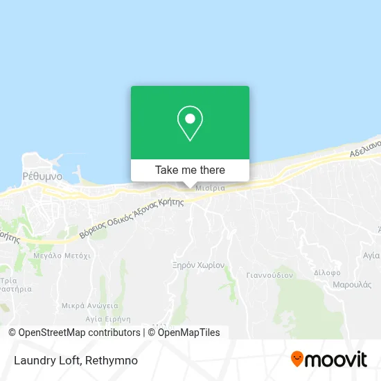 Laundry Loft map