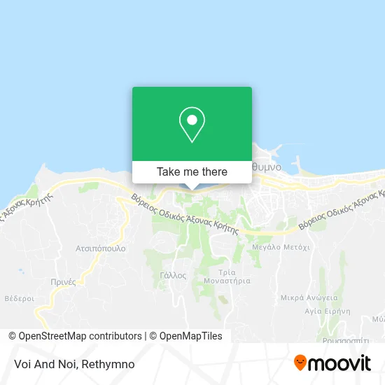 Voi And Noi map